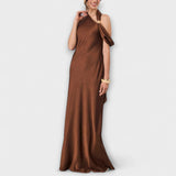 Azura - Chic Maxi Φόρεμα σε Σατέν