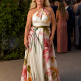 Amiel | Ελαφρύ Floral Maxi Φόρεμα