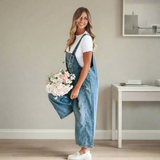 CARMELITA™ – Ρυθμιζόμενη Ολόσωμη Φόρμα Vintage Wash