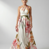 Amiel | Ελαφρύ Floral Maxi Φόρεμα