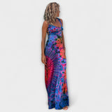 Ρόνια - La Bamba Tie-Dye Print Maxi Φόρεμα
