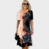 Μπάρμπαρα - Καλοκαιρινό φόρεμα με λουλουδάτο μοτίβο
