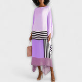 Elenora - Geometrijski kaftan opuštenog kroja