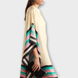 Elenora - Geometrijski kaftan opuštenog kroja