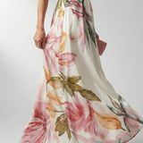 Amiel | Ελαφρύ Floral Maxi Φόρεμα