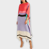 Elenora - Geometrijski kaftan opuštenog kroja