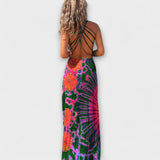 Ρόνια - La Bamba Tie-Dye Print Maxi Φόρεμα