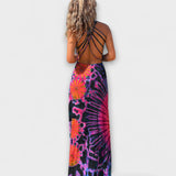 Ρόνια - La Bamba Tie-Dye Print Maxi Φόρεμα