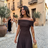 Carla | Elegantna i jednostavna maksi haljina