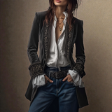 Tereza | Elegantna somotska jakna
