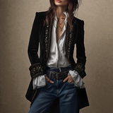 Tereza | Elegantna somotska jakna