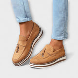 Χάλο – Ανεπίσημες μοκασίνες με στρογγυλή μύτη
