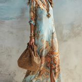 Barokna elegantna bluza RoFlow letnja
